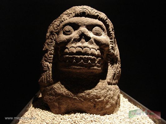 Dia de Muertos / Day of the Dead 12-18
En esta exhibiciÃ³n pudimos observar como la muerte era enfrentada por las diferentes Ã©pocas de nuestro paÃ­s, como es el caso de esta escultura antropomorfa Cihuateteo de la Cultura Mexica representando a la muerte.

In this exhibition we could observe like the death was faced by the different times from our country, as it is the case of this anthropomorphous sculpture Cihuateteo from the Mexica Culture representing the death. 
Keywords: Dia Muertos Day Dead calaveras skulls museo de culturas populares coyoacan museo de arte popular art museum