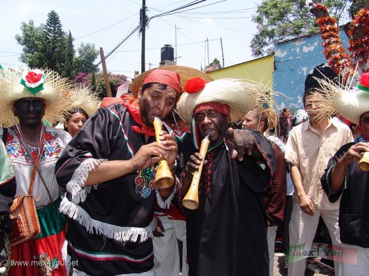 5 de Mayo / May 5th : ( PeÃ±on de Los BaÃ±os ) 2007 06-16
Los habitantes tambiÃ©n son hÃ¡biles en el uso de instrumentos con los cuales promueven la danza en esta celebraciÃ³n.Mex4you agradece las atenciones a su reportero.

The inhabitants also are capable in the use of instruments, which they promote the dance in this celebration. Mex4you gives thanks to the attentions to his reporter.
Keywords: 5 mayo 5th May peÃ±on baÃ±os batalla puebla  zacapoaxtlas