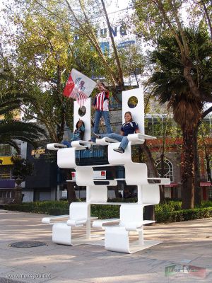 Dialogo de Bancas / Banks Dialog  08
Keywords: Dialogo  Bancas Banks Dialog   Paseo de la Reforma avenue
