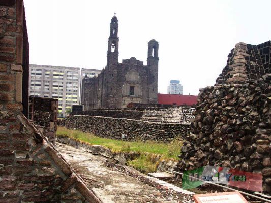 Tlatelolco
 [b]"Tlatelolco"[/b]
Keywords: tlatelolco ruinas ruins piramides archaeological archaeologic zone tres culturas plaza square three cultures culture