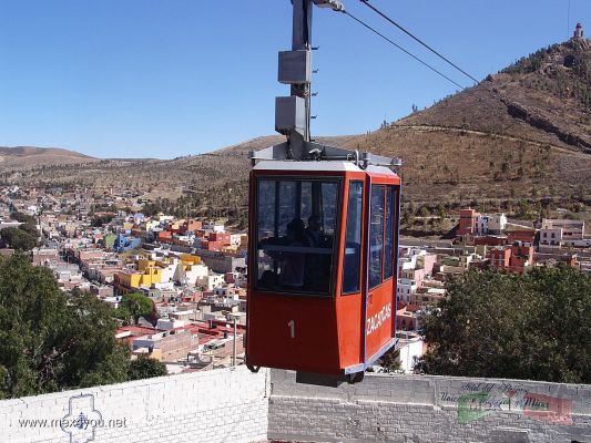 Teleferico en el Cerro de la Bufa / Teleferic in the Bufa Mountain Zacatecas
