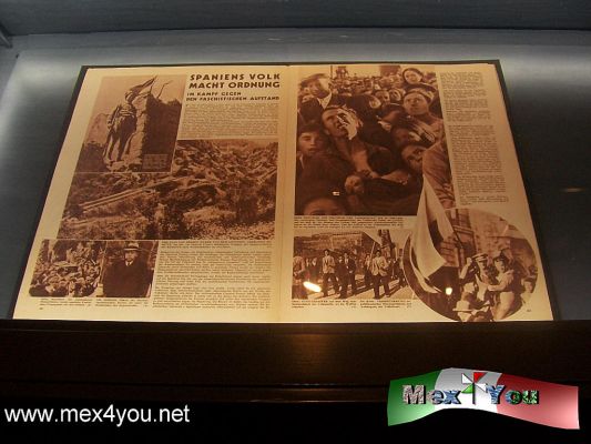 ExposiciÃ³n La Maleta Mexicana (02-05)
Las tres pequeÃ±as cajas que contienen 4,500 negativos, de fotoperiodistas Robert Caoa, David Seymour Chim y Gerda Taro; acerca de lo acontensido en la Guerra Civil EspaÃ±ola.

Text and Photo by: YanÃ­n RamÃ­rez 
Keywords: exposiciÃ³n maleta mexicana san ildefonso guerra civil espaÃ±ola fotoperiodismo capa chim taro