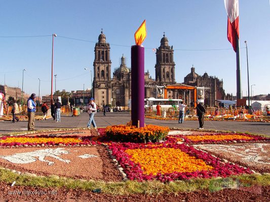 Dia de Muertos en la Ciudad de MÃ©xico 2005 / Day of the Dead in Mexico City 2005 (03-15)
TambiÃ©n observamos las ofrendas dedicadas al estado de Guerrero. 

We also observed the  offerings dedicated to the  Guerrero state.
Keywords: Dia de Muertos en la Ciudad de Mï¿½xico 2005 / Day of the Dead in Mexico City 2005