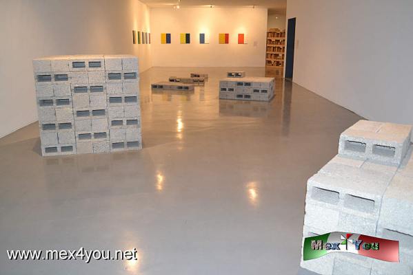 Nueva comisiÃ³n Internacional de lÃ­mites (04-05)
La muestra ubicada en el tercer piso del Museo Arte Carrillo Gil representa una muestra de piezas como banderas que representan los colores de empresas transnacionales, bloques de tabique, cuadros de libros digitalizados con error, la biblioteca de un artista importante entre otras.


Text and Photo by: YanÃ­n RamÃ­rez
Keywords: museo de arte carrillo gil emilio chapela exposiciÃ³n nueva comisiÃ³n internacional de lÃ­mites exposiciones temporales
