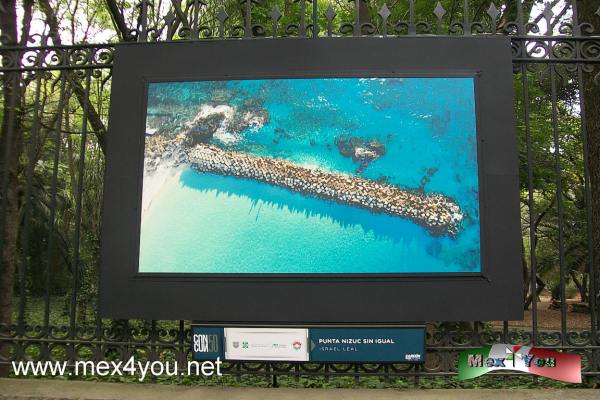 Exposición fotográfica 50 años de Cancún (05-05)
Además de la exposición fotográfica, se realizará 140 actividades culturales, artísticos, deportivos, empresariales y sociales, dentro de Quintana Roo. 

Text and Photo by: Yanín Ramírez
Keywords: exposición fotografica aniversario de cancún 50 años rejas chapultepec