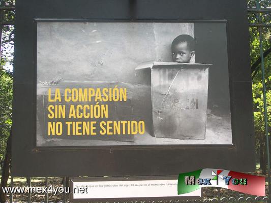 Coexistir en las Rejas de Chapultepec (05-05)
GalerÃ­a Abierta de las Rejas de Chapultepec ubicada en Paeo de la Reforma y Gandhi, hasta el 11 de octubre.

Text and Photo by: YanÃ­n RamÃ­rez
Keywords: rejas de chapultepec museo memoria y tolerancia racismo ultraje violencia