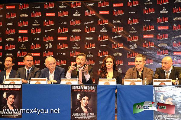 Ariadne DÃ­az es la Dalia Negra (01-05)
Nuevamente presenta Produciiones Ortiz de Pinedo la nueva sensaciÃ³n del Teatro Nacional la obra "La Dalia Negra" en el Foro Chapultepec teniendo el estreno 11 de Septiembre 2015.

Text and Photo by: YanÃ­n RamÃ­rez
Keywords: la dalia negra foro chapultepec ortiz de pinedo fernando lujÃ¡n erik hayser ariadne dÃ­az la obra dalia negra asesinatos hollywood