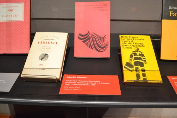 Farabeuf: 50 aÃ±os de un instante (04-05)
Entre las piezas sobresalientes son los bocetos inspirados en la tortura china que realmente son impresionantes, y el mecanoescrito de Farabeuf.

Text by: YanÃ­n RamÃ­rez
Keywords: museo palacio bellas artes farabeuf salvador elizondo literatura hispanoamericana