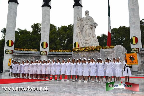 ConmemoraciÃ³n 168 de la Gesta HerÃ³ica de los NiÃ±os HÃ©roes 2015 (06-06)
No sÃ³lo los cadetes , sino tambiÃ©n las escuelas de enfermerÃ­a, asÃ­ como la fuerza naval estuvieron presentes en este evento mostrando  a la gente la gallardÃ­a del uniforme militar y de la disciplina que se necesita para pertenecer a esta instituciÃ³n . 


Text & Photo by: Antonio Pacheco
Keywords: gesta heroica batalla castillo chapultepec niÃ±os heroes monumento patria