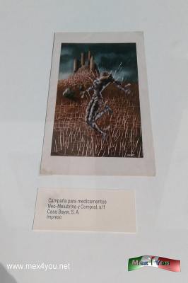 ExposiciÃ³n Adictos a Remedio Varo (03-05)
Un recorrido de 50 bocetos y dibujos preparatorios de la artista, asÃ­ como tres Ã³leos, cinco gouaches, un acrÃ­lico, una impresiÃ³n offset, cinco mixtas sobre papel y tres obras de otros autores.

Text and Photo by: YanÃ­n RamÃ­rez
Keywords: remedios varo abstracto museo arte moderno boceto