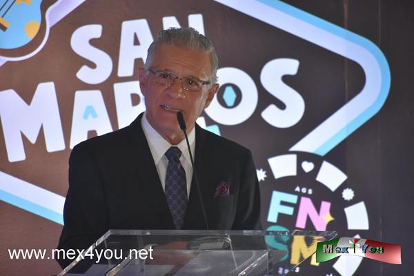 Presentación de la "Feria de San Marcos" en Aguascalientes (03-04) 
Durante el 2022 el 2022 se tuvieron 9 millones de visitas con una derrama económica de 8 mil millones de pesos y para este 2023 se espera superar estas cifras y en tres semanas que dura la Feria Nacional de San Marcos se generan 10 mil empleos directos y 20 mil empleos indirectos. 

Se tendrán dos mil eventos de los cuales de los cuales aproximadamente el 80% son gratuitos, todo esto en un espacio ferial de 94 hectáreas insertadas en el área urbana. 


Text & Photo by: Antonio Pacheco
Keywords: presentación feria San Marcos Aguascalientes