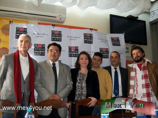 World Music Expo (02-02)
Se tendrÃ¡ mÃ¡s de 3000 metros cuadrados con estads con Escuelas de MÃºsica, 200 artista , 40 bandas en conciertos , tiendas de instrumentos musicales, electrÃ³nica, de equipo de luz y sonido, firma de autÃ³grafos, todo esto solo 2 dÃ­as 26 y 27 de noviembre en el Centro Banamex su costo de entrada es de 80.00 pesos.

Text and Photo: Yanin RamÃ­rez
Keywords: world music expo