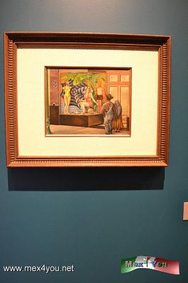 ExposiciÃ³n Antonio Riz "El Corzo" (04-05)
En sus obras destaca su depurada tÃ©cnica, asÃ­ como un fino humor e ironÃ­a en la representaciÃ³n de sus personajes que lo acercan al surrealismo, lo que le da un lugar excepcional en la historia del arte mexicano.

Text and Photo by: YanÃ­n RamÃ­rez
Keywords: antonio ruiz el corzo museo arcevo patrimonial SHCP