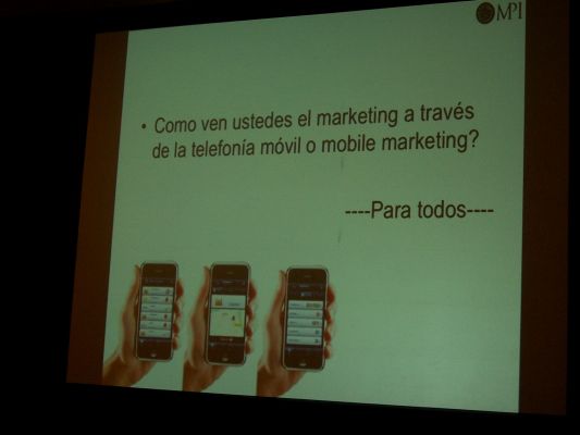 MPI Comida Mensual Agosto (03-03)
La era del mobil de marketing tiene la ventaja de que es en tiempo real , hay mÃ¡s gente navegando por la red a travÃ©s del mobil y es una necesidad emotiva del usuario. 

La resoluciÃ³n y la velocidad de los equipos serÃ¡n mÃ¡s primordiales que la capacidad de almacenamiento. 

Text & photo by: YanÃ­n RamÃ­rez
Keywords: mpi comida mensual agosto chapter mexico