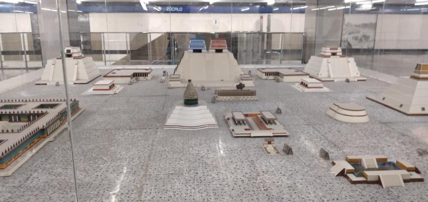 Maqueta Tenochtitlán 
Photo by: Antonio Pacheco
Keywords: Maqueta Tenochtitlán metro cdmx prehispanico