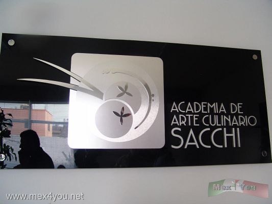Inauguracion Academia GastronÃ³mica / Inauguration Gastronomy Academy 2007  ( 01-15 )
El pasado sÃ¡bado 23 se llevÃ³ a cabo la inauguraciÃ³n de la Academia de GastronomÃ­a Sacchi.

The past Saturday 23th the inauguration of the Academy of Sacchi Gastronomy was carried out.
Keywords: Inauguracion Academia GastronÃ³mica / Inauguration Gastronomy Academy sacchi