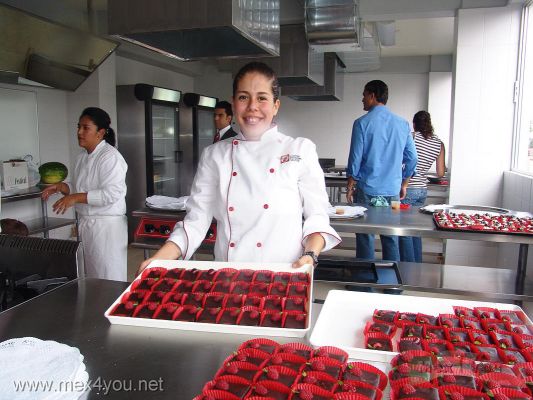 Inauguracion Academia GastronÃ³mica / Inauguration Gastronomy Academy 2007  ( 13-15 )
Las expertas mostraron su habilidad para hacer de los platillos un espectÃ¡culo para la vista.

The experts showed their ability to make of the dishes a spectacle for the Vista.
Keywords: Inauguracion Academia GastronÃ³mica / Inauguration Gastronomy Academy sacchi
