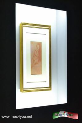 La idea de la Belleza "Leonardo da Vinci (02-05)
Son 11 piezas originales y cuatro piezas de su cÃ­rculo, estÃ¡n exhibidas en la Sala Diego Rivera a partir del 26 de junio.

Text and Photo by: YanÃ­n RamÃ­rez
Keywords: leonardo da vinci museo palacio bellas artes bocetos da vinci biblioteca real de turÃ­n
