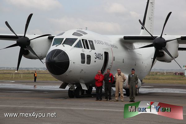 Ceremonia de recepciÃ³n de  aviÃ³n C-27J Spartan (02-04)
Photo by: JesÃºs SÃ¡nchez 
Keywords: ceremonia recepcion avion spartan sedena secretaria defensa ejercito nacional militar militares