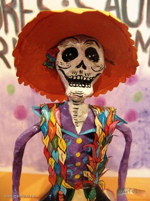 Alebrije Museo Arqueologico / Archaeological Museum Xochimilco
Keywords: Dia muertos Alebrije Day Death  dead xochimilco museum museo catrina