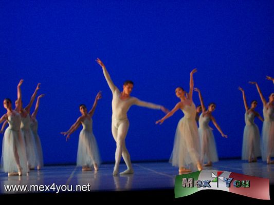 Gala Balanchine (01-04)
La FundaciÃ³n George Balanchine sÃ³lo permite que las obras del coreÃ³grafo ruso sean montadas por las compaÃ±Ã­as que posean el mÃ¡s alto nivel interpretativo para mantener asÃ­, las exigencias tÃ©cnicas y creativas que el autor planteÃ³ en sus obras dancÃ­sticas.
 

Photo by: YanÃ­n RamÃ­rez
Keywords: gala balanchine ballet clasico classic palacio bellas artes 