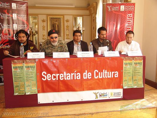Primer Festival EcolÃ³gico Juvenil / 1st Youth Ecologic Festival Faro Tlahuac 2008 (01-04)
Para fomentar entre los jÃ³venes TlÃ¡huac y de todo el oriente de la Ciudad de MÃ©xico una visiÃ³n de respeto hacia la naturaleza, desde hoy y hasta el 21 de diciembre se lleva a cabo el Primer Festival Juvenil EcolÃ³gico Natura Roots, en la FÃ¡brica de Artes y Oficios (FARO) de TlÃ¡huac, dio a conocer en conferencia de prensa GibrÃ¡n Guevara, responsable de Imagen y DifusiÃ³n.

For developing young people TlÃ¡huac and around the east of Mexico City a vision of respect for nature, from today until December 21st was carried out by the Prime Roots Festival Youth Ecological Natura, in the factory of Arts and Trades (FARO) from TlÃ¡huac, announced at a press conference GibrÃ¡n Guevara, head of Image and Broadcasting.

Keywords: festival ecologico ecologic faro tlahuac