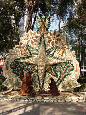 Nacimientos en la Ciudad de MÃ©xico /  Nativity Scenes in Mexico City (01-07) 2008
En el mes de Diciembre en la Ciudad de MÃ©xico se pueden ver los tradicionales nacimientos en negocios tales como: restaurantes, hoteles, etc y especialmente en la avenida del Paseo de la Reforma en la cual participan ya desde hace 5 aÃ±os. En tales nacimientos participan algunas de las delegaciones de la Ciudad de MÃ©xico, restaurantes y hoteles de la zona, asociaciones civiles, dependencias pÃºblicas, etc.

In the month of December in Mexico City you can see the traditional Nativity Scenes in businesses such as restaurants, hotels, etc., and especially in the avenue of Paseo de la Reforma in which participating for over 3 years. In those ones involved some of the delegations of Mexico City, restaurants and hotels in the area, among others.
Keywords: nacimientos nativity scenes paseo reforma avenue mexico city navidad xmas christmas