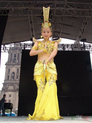 Experimentar  China en MÃ©xico / Experimenting China in Mexico 2007  (12-15)
Los hermosos vestuarios encantaron al pÃºblico asistente al ZÃ³calo de la Ciudad de MÃ©xico.

The people in the ZÃ³calo in Mexico city could admire the beautiful coustumes 
Keywords: china mexico exposicion fotografia paseo reforma ciudad mexico city
