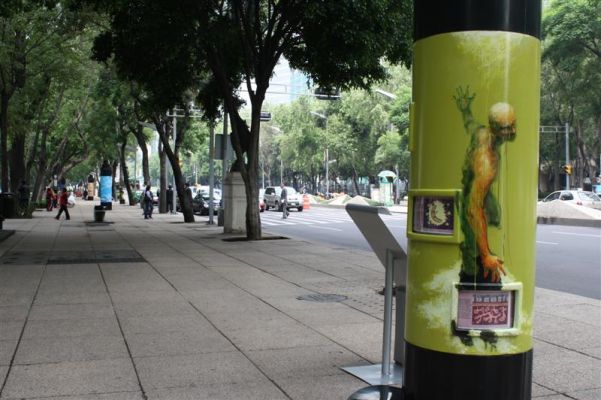 Ecoscopios en Reforma 
Keywords: ecoscopios reforma paseo pritt 