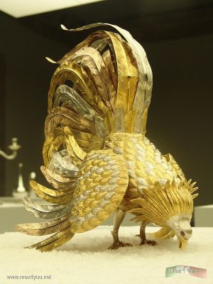 Gallos de Ataque / Atack Roosters by Pedro Leites Tane
Keywords: plata silver gallo rooster museum museo franz mayer