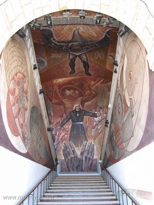 Palacio Municipal / Municipal Palace  "The Revolutions" Mural  Irapuato Guanajuato
Photo by:JesÃºs SÃ¡nchez
Keywords: irapuato guanajuato revoluciones revolutions mural almaraz